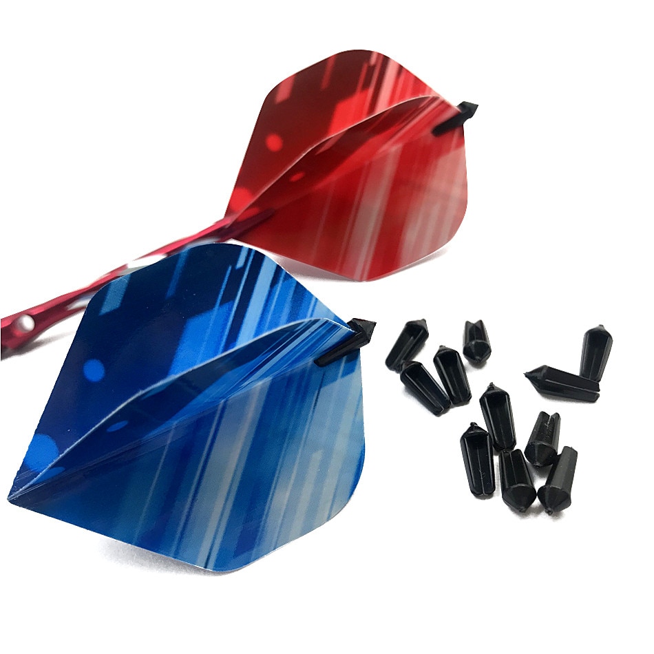 DSX Defender Aluminum Smooth Flight Protectors - Red (5 Sets) - Ships W/ Tracking