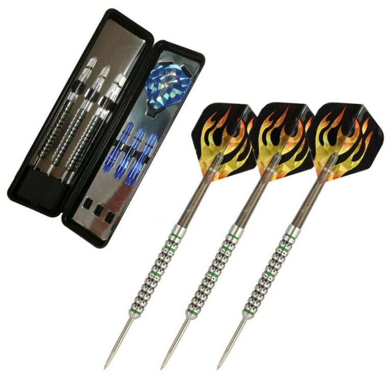 22/24 Grams 95% Tungsten Steel Tip Darts Set Professional Darts 3 pcs ...